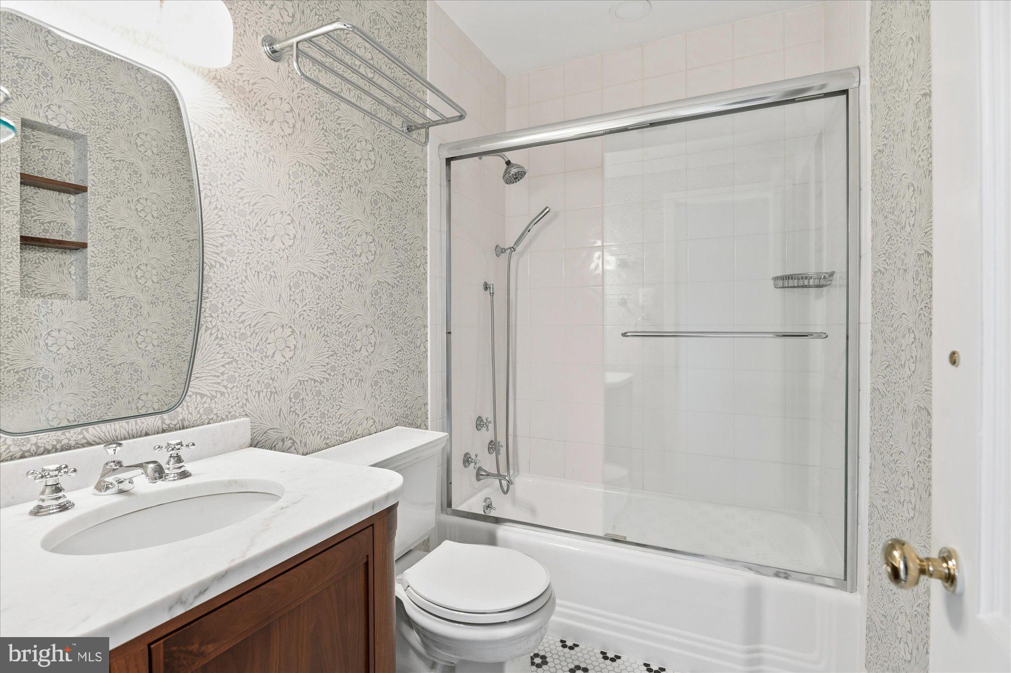1615 35th Street Northwest Washington, DC 20007 - Photo 29 of 43 3rd floor hall bath