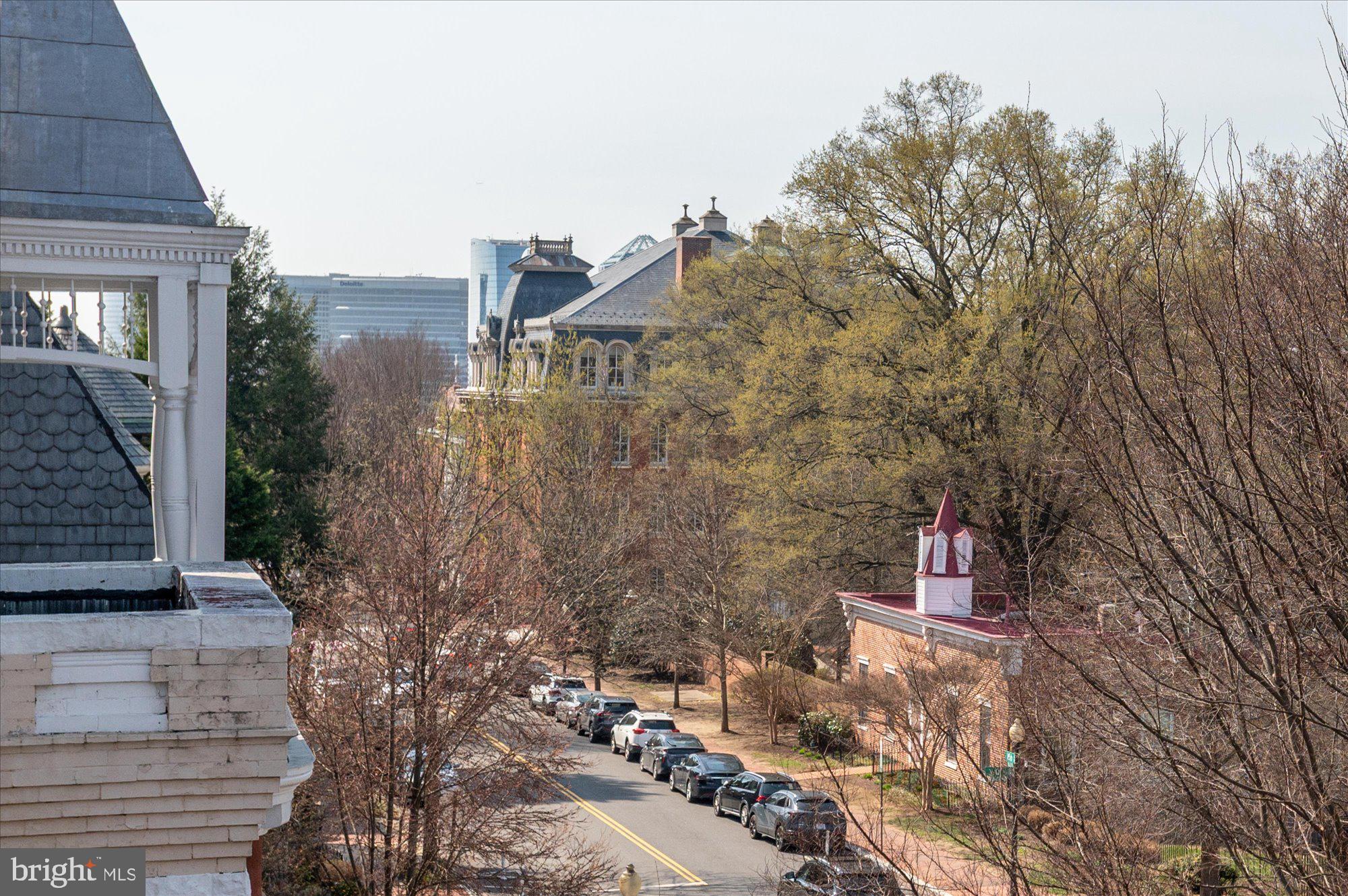 1615 35th Street Northwest Washington, DC 20007 - Photo 43 of 43 View south on 35th from 3rd floor
