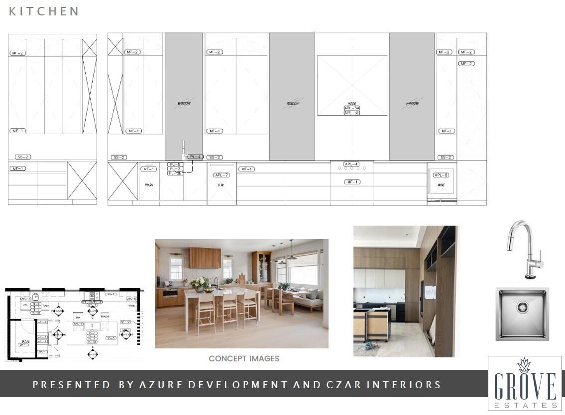 325 Grove Place Delray Beach, FL 33444 - Photo 12 of 39 a kitchen with a sink and cabinets