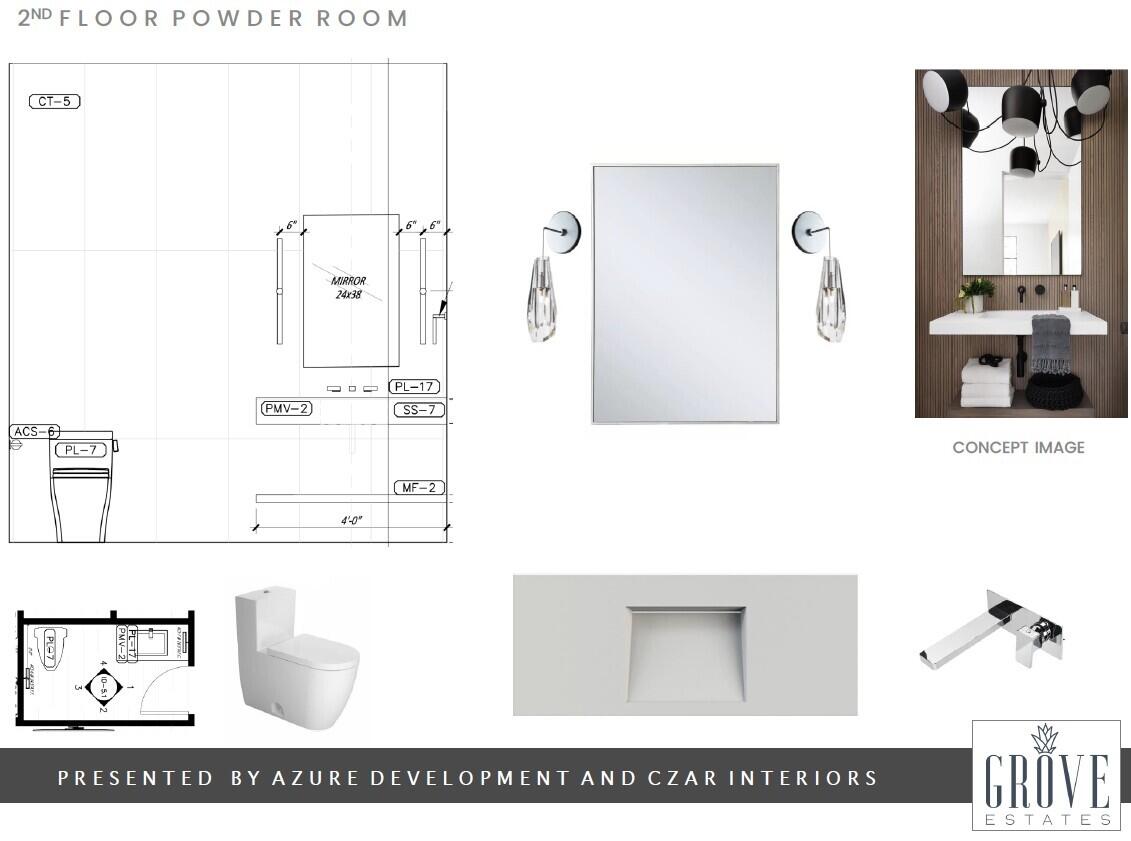 325 Grove Place Delray Beach, FL 33444 - Photo 19 of 39 a black and white photo of a living room