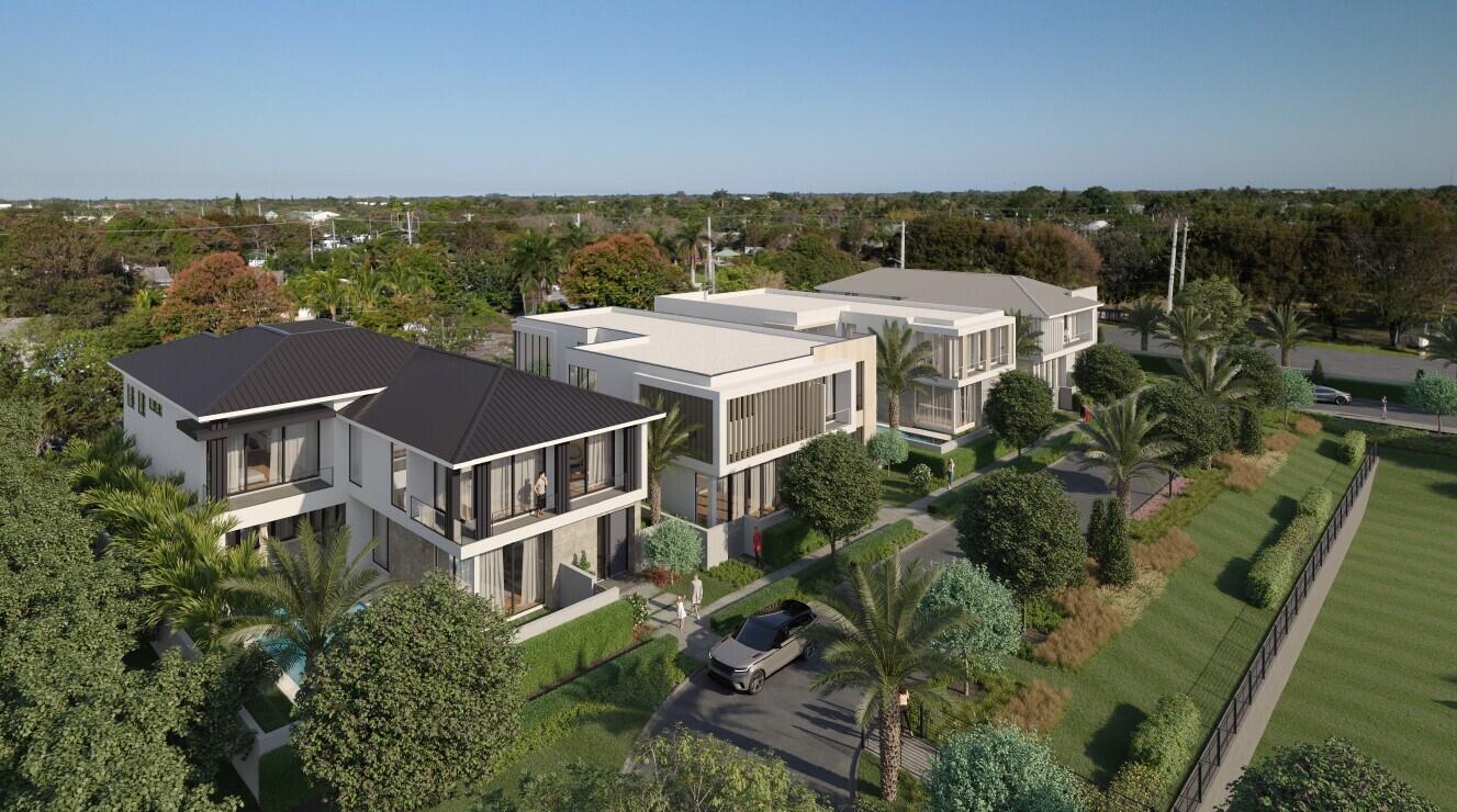 325 Grove Place Delray Beach, FL 33444 - Photo 29 of 39 an aerial view of a house with a yard