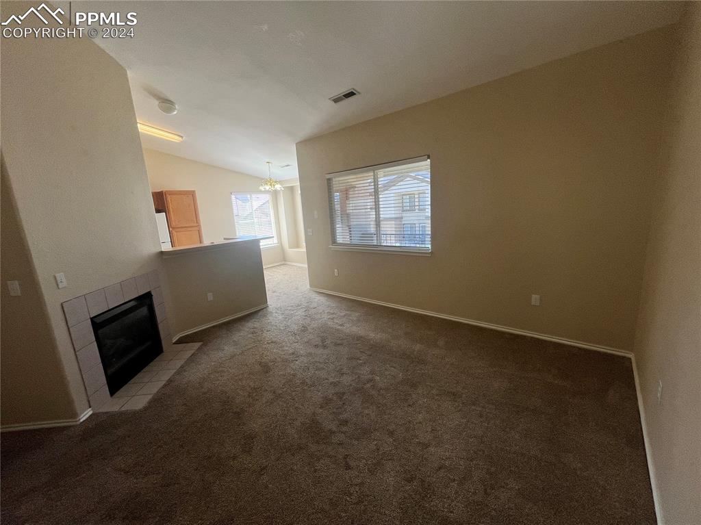 3731 Riviera Grove, Unit 203 Colorado Springs, CO 80922 - Photo 5 of 22 a view of livingroom with hardwood