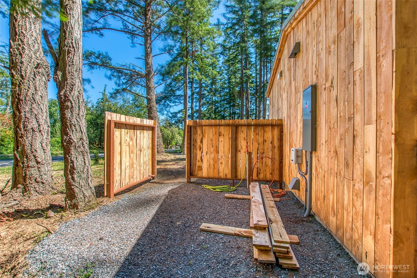 311 Enchanted Forest Road Orcas Island, WA 98245 - Photo 4 of 26 a view of a backyard with hardwood