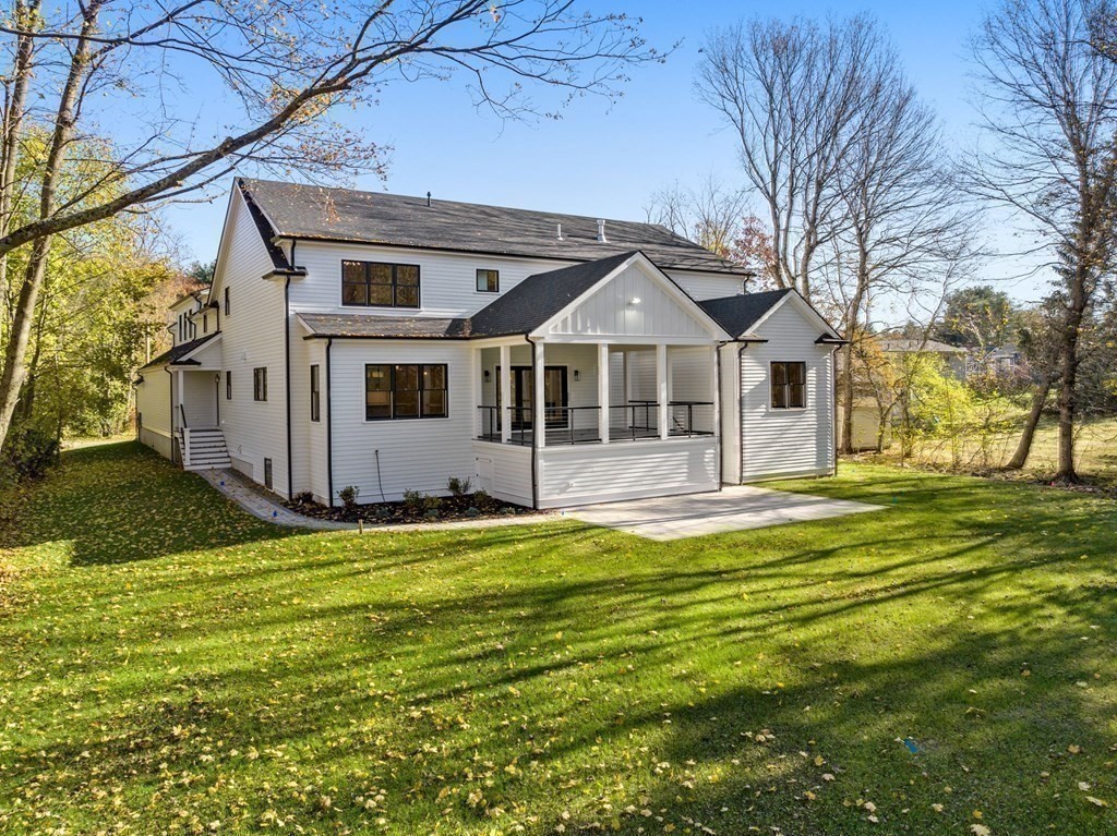 21 Beechnut Road Westwood, MA 02090 - Photo 37 of 41 a front view of a house with a garden