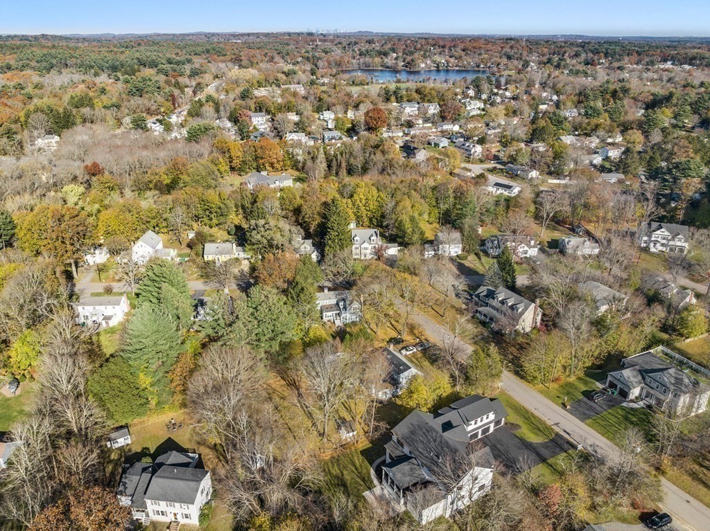 21 Beechnut Road Westwood, MA 02090 - Photo 38 of 41 an aerial view of residential houses with outdoor space