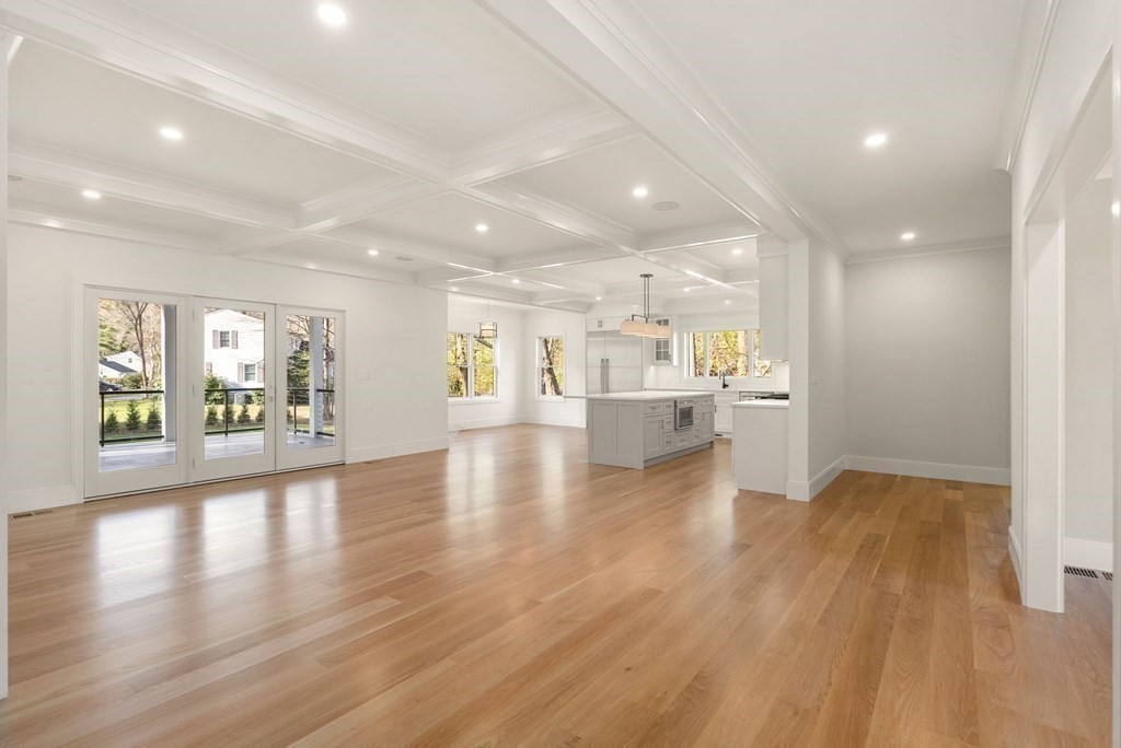 21 Beechnut Road Westwood, MA 02090 - Photo 5 of 41 a view of a kitchen with wooden floor and a kitchen