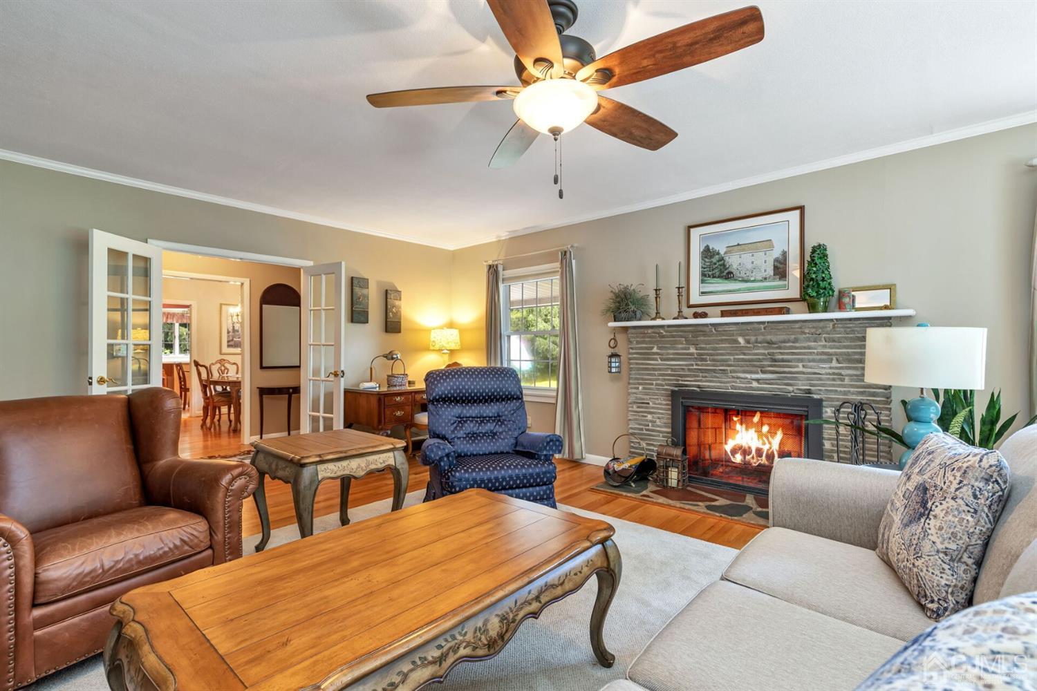 170 Wilson Road Somerset, NJ 08873 - Photo 7 of 57 a living room with furniture and a fireplace