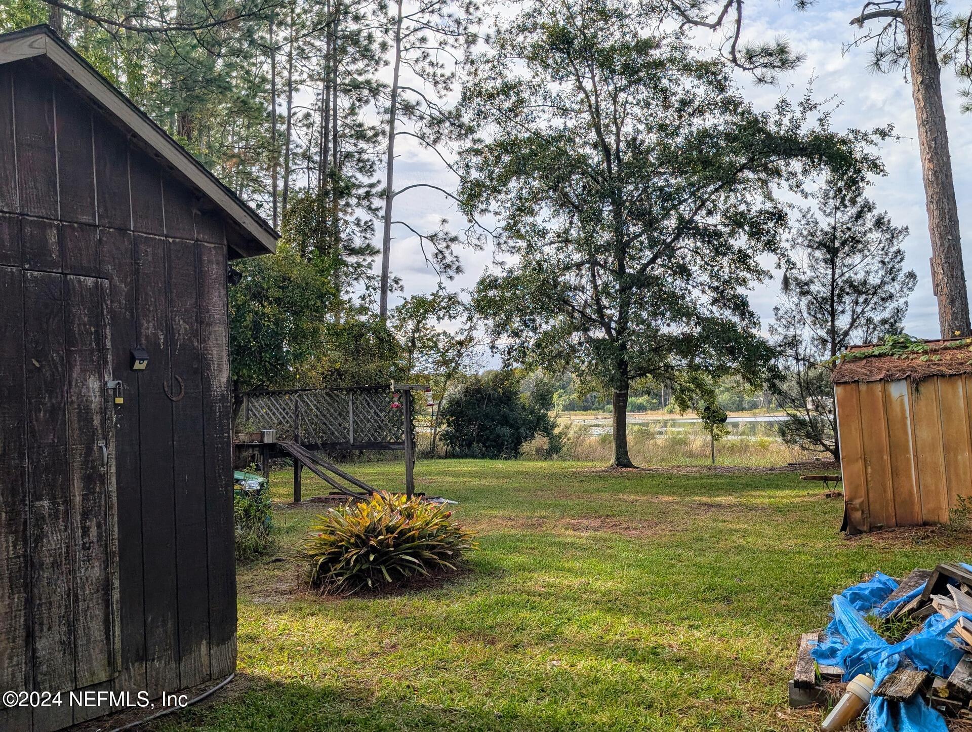 133 Mullis Avenue Interlachen, FL 32148 - Photo 20 of 45 Rustic Backyard Scene