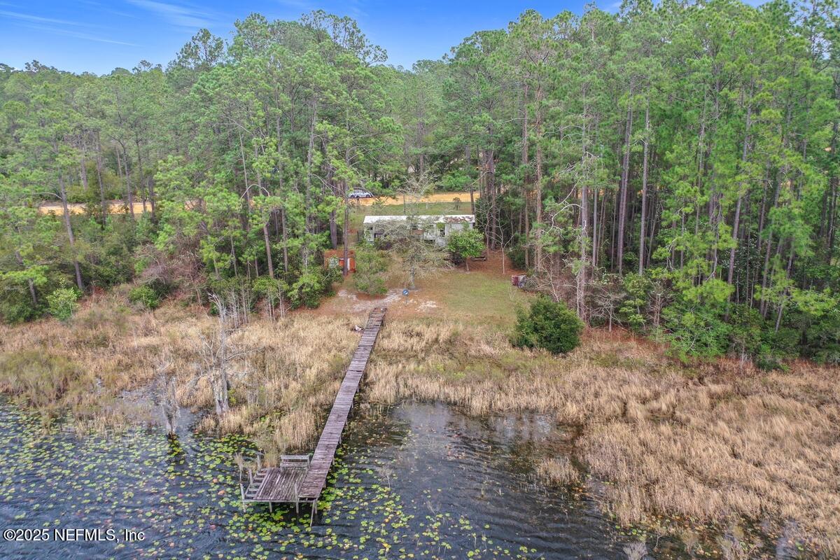 133 Mullis Avenue Interlachen, FL 32148 - Photo 24 of 45 Lakeside Dock and Forest View
