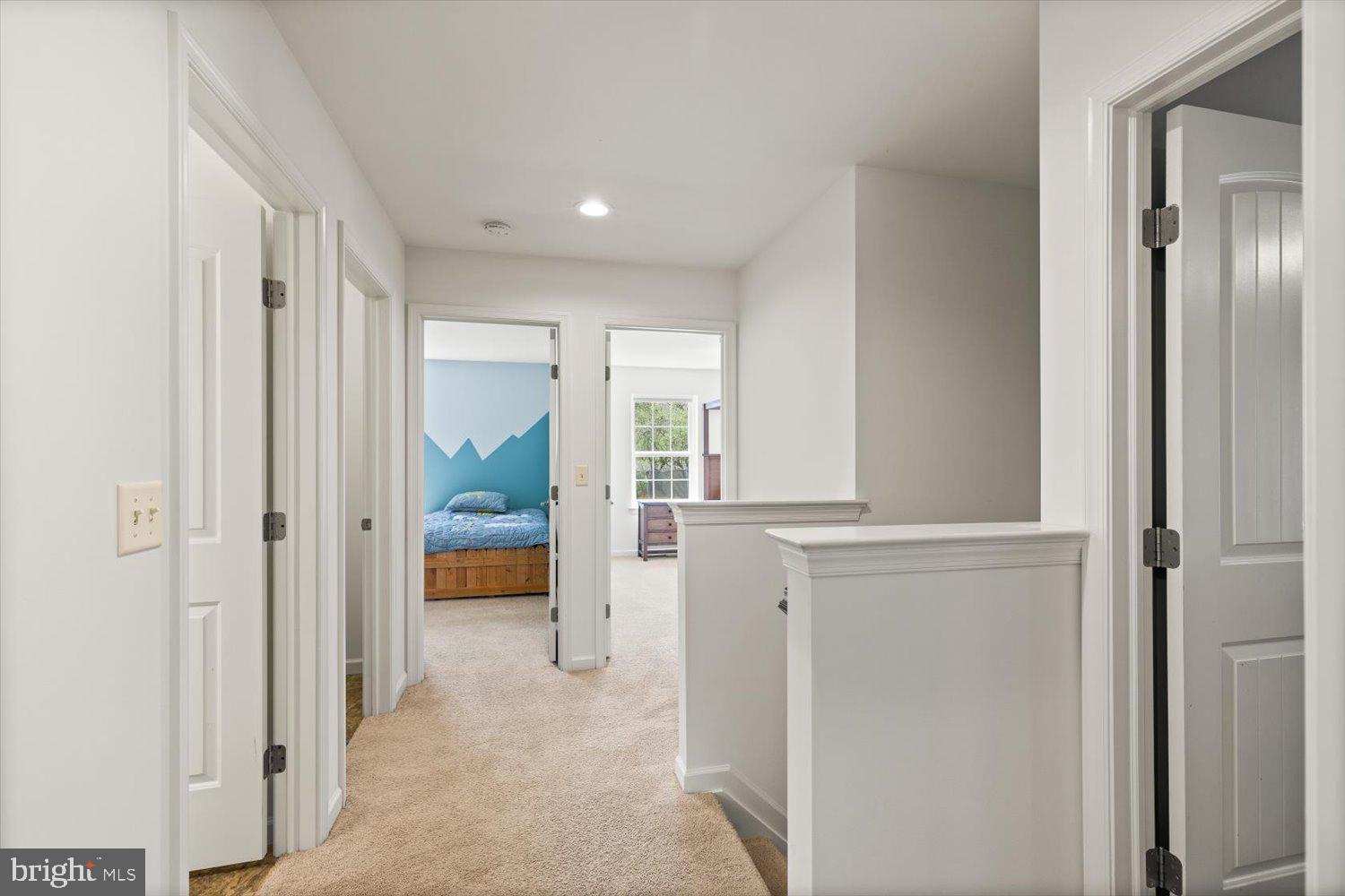 824 Hopeland Road Lititz, PA 17543 - Photo 16 of 46 a view of a hallway with wooden shelves