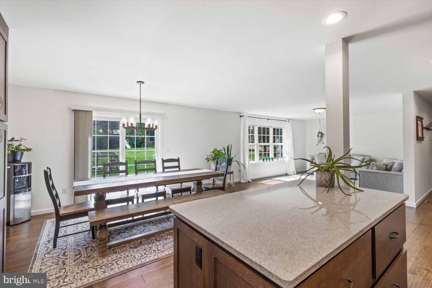 824 Hopeland Road Lititz, PA 17543 - Photo 9 of 46 a view of a kitchen with dining table and chairs