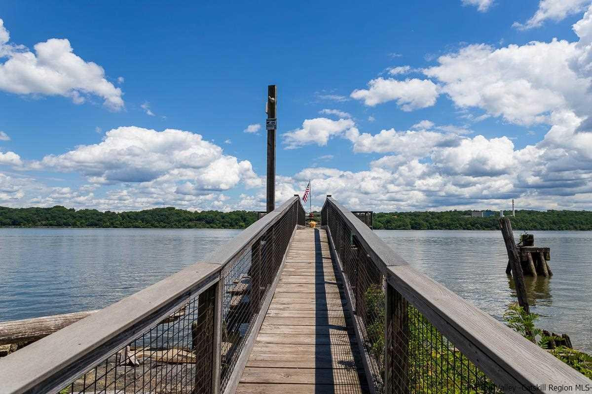 19 Dock Road Milton, NY 12547 - Photo 16 of 17 a view of a lake from a balcony