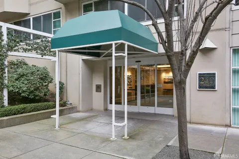 a house with trees in front of it