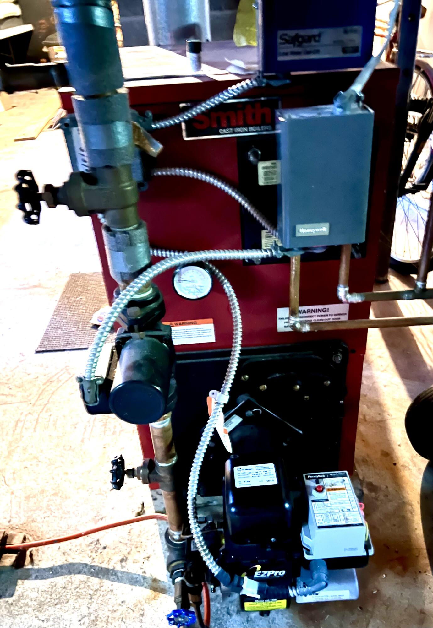 17 Freeman Ridge Road Southwest Harbor, ME 04679 - Photo 36 of 58 Boiler in basement