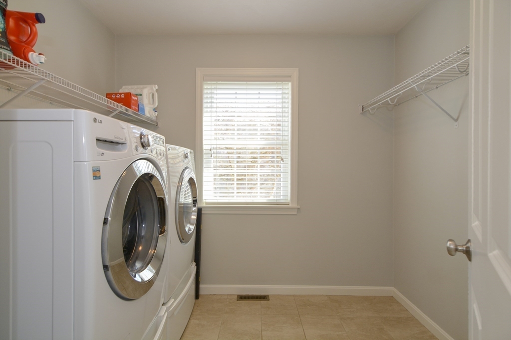 12 Gedney Drive Peabody, MA 01960 - Photo 16 of 41 a utility room with dryer and washer