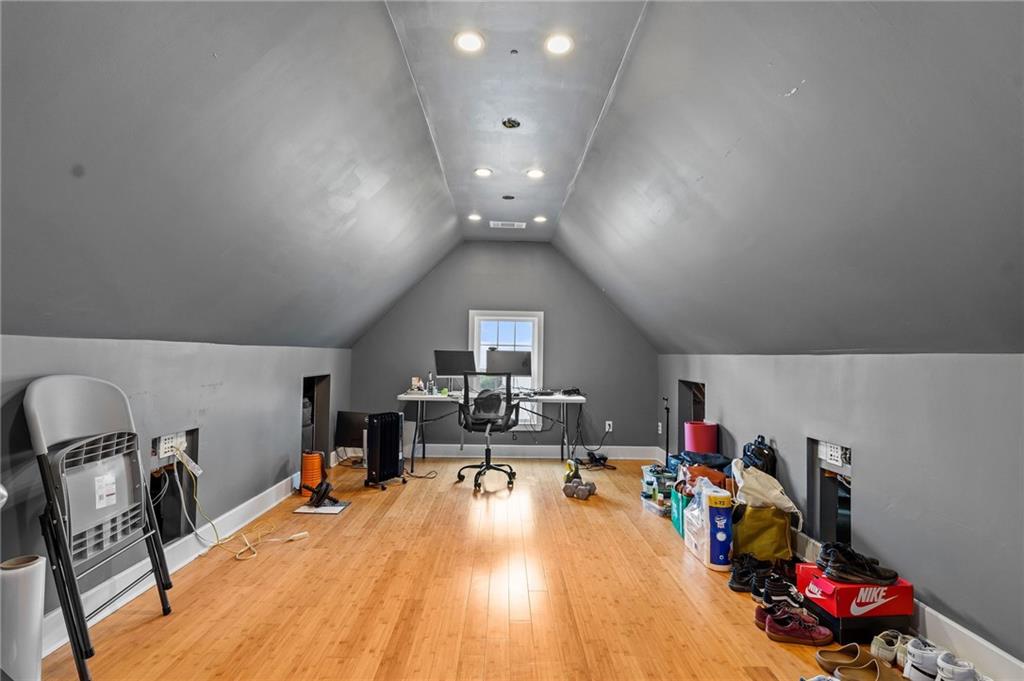 293 Jordan Street Southeast Atlanta, GA 30315 - Photo 11 of 26 a view of a room with gym equipment