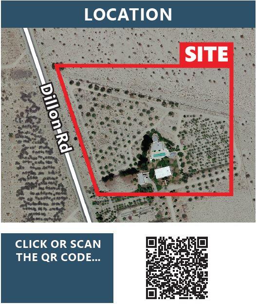 39200 Dillon Road Indio, CA 92203 - Photo 3 of 22 a view of a sign under a book