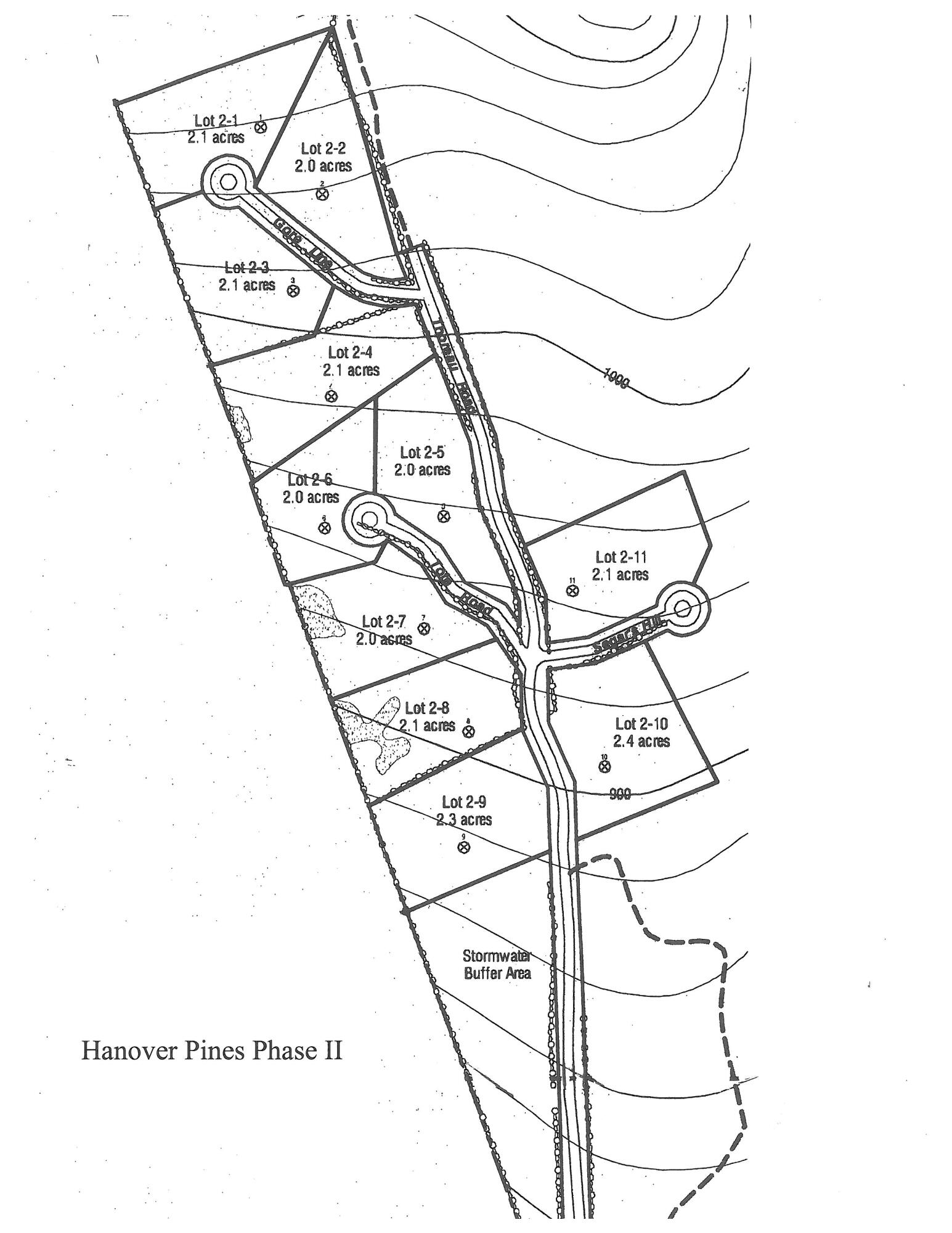 Lot 2-3 Gore Line Hanover, ME 04237 - Photo 2 of 2 Hanover Pine Pase II Map