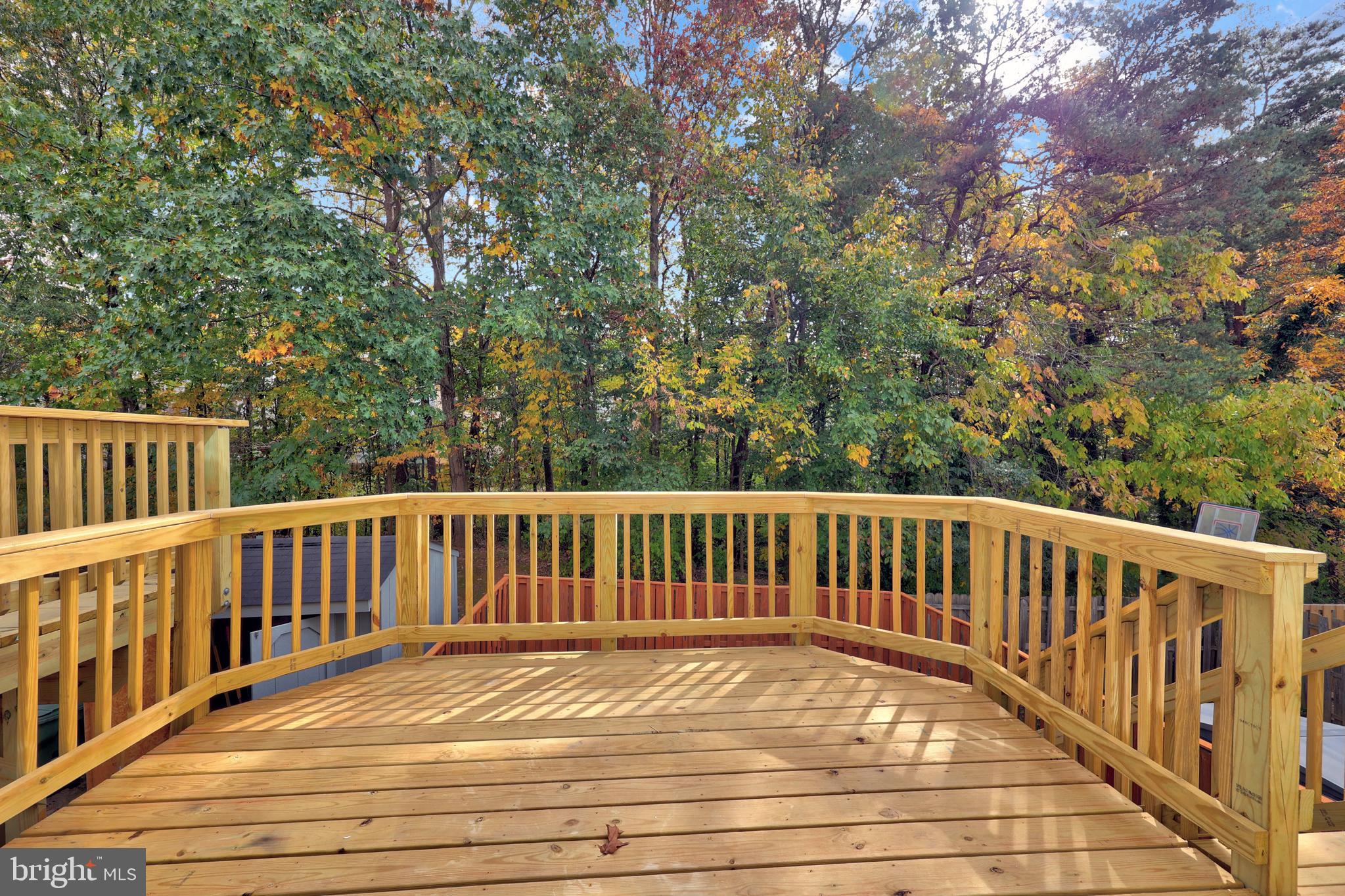 306 Kings Crest Drive Stafford, VA 22554 - Photo 39 of 41 a view of balcony with wooden floor