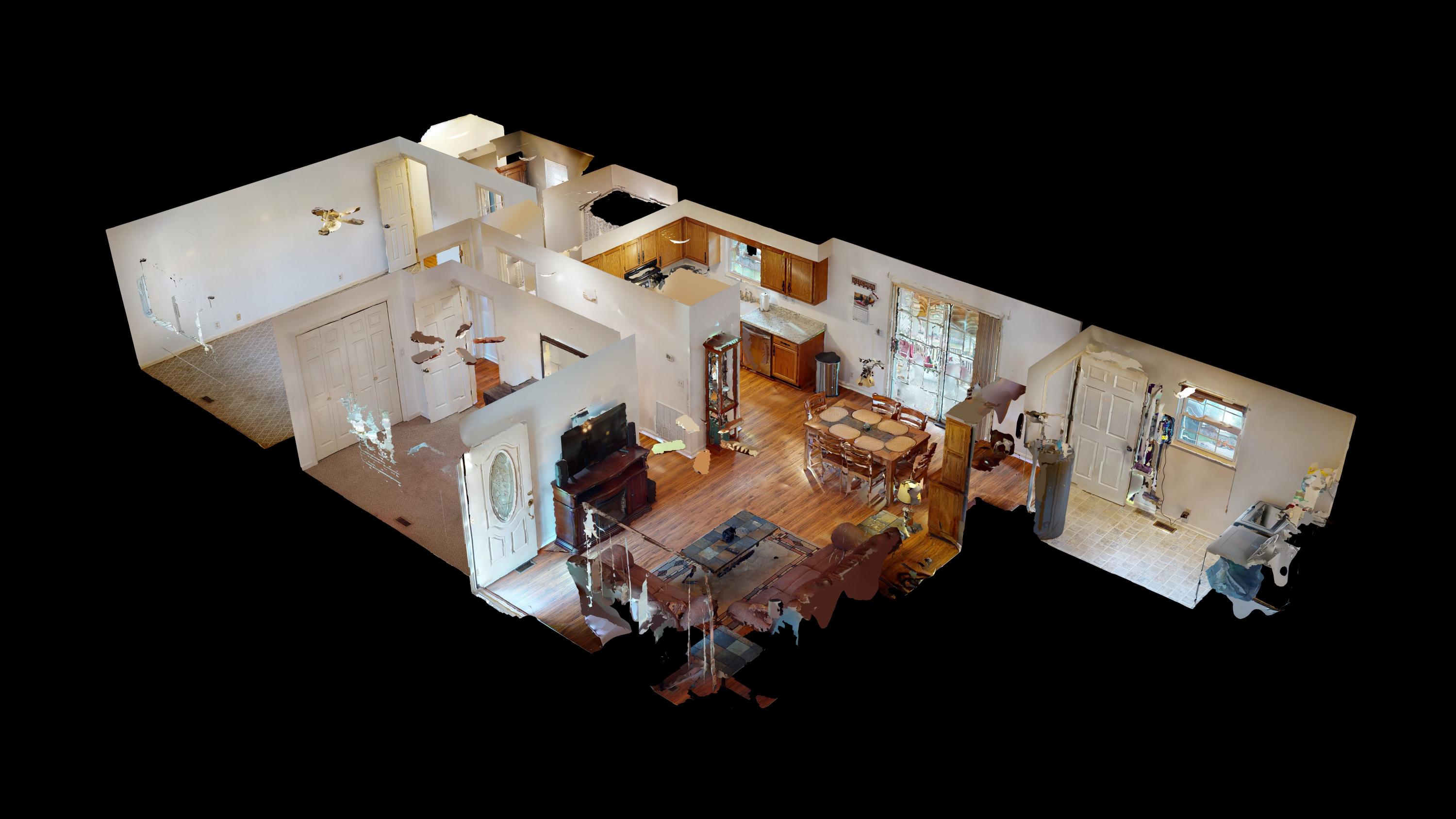 156 Cross Creek Road Maynardville, TN 37807 - Photo 24 of 24 156-Cross-Creek-Rd-Dollhouse-View