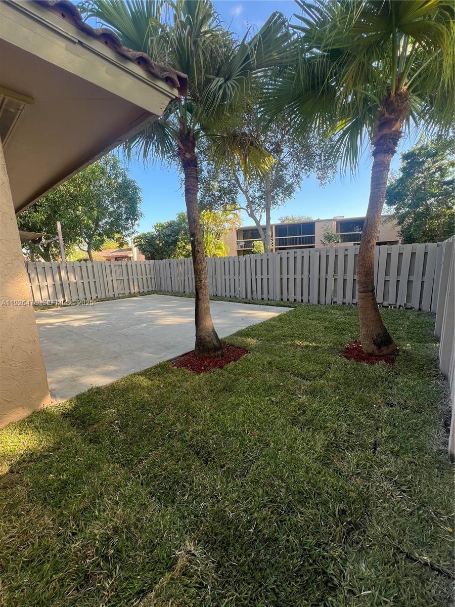 20610 Northeast 7th Court Miami, FL 33179 - Photo 32 of 38 a view of a yard with a palm tree