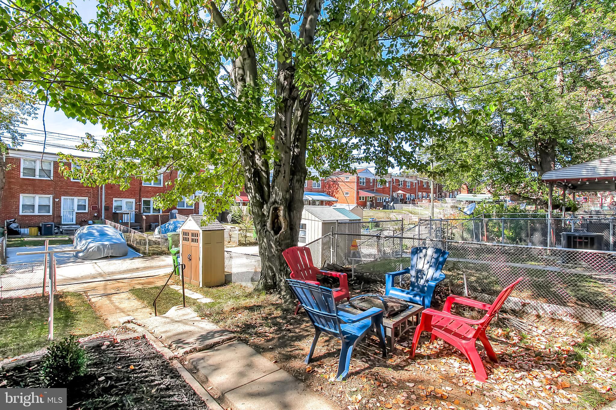 5502 Bucknell Road Baltimore, MD 21206 - Photo 22 of 25 Backyard with Parking Pad