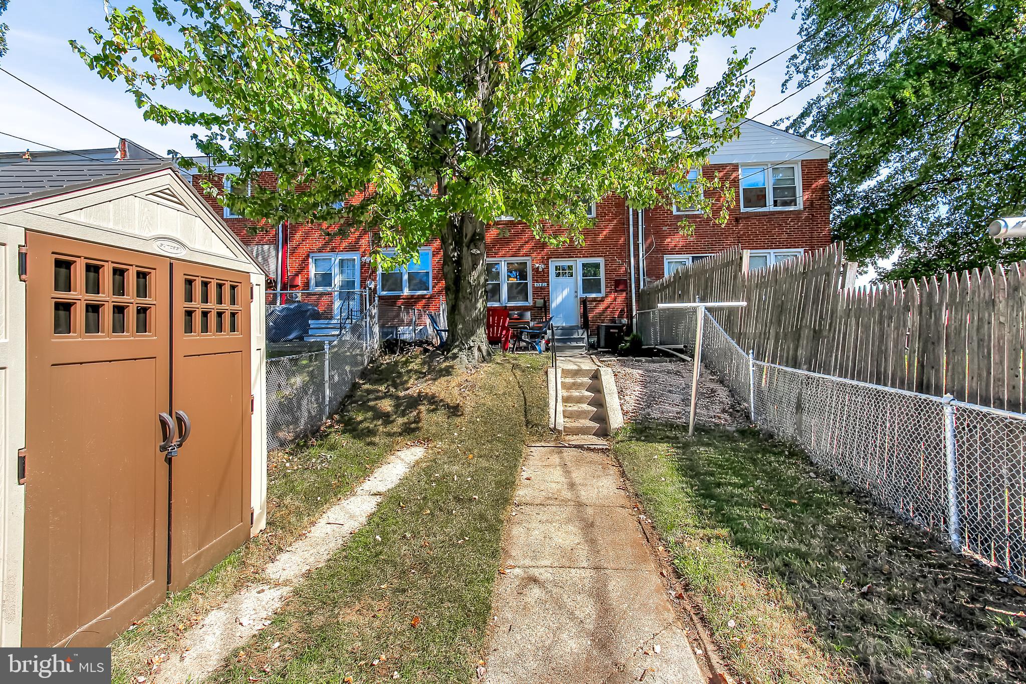 5502 Bucknell Road Baltimore, MD 21206 - Photo 24 of 25 Backyard with Parking Pad