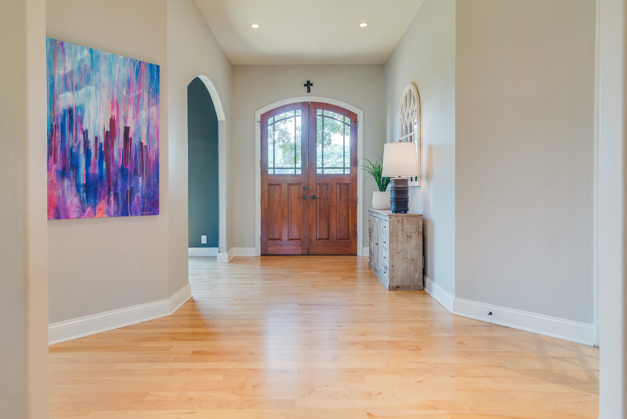 809 Aldwych Circle Franklin, TN 37069 - Photo 4 of 44 a view of a room with wooden floor and windows