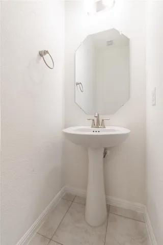 a bathroom with a sink
