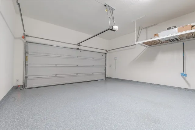 a view of a room with an empty space