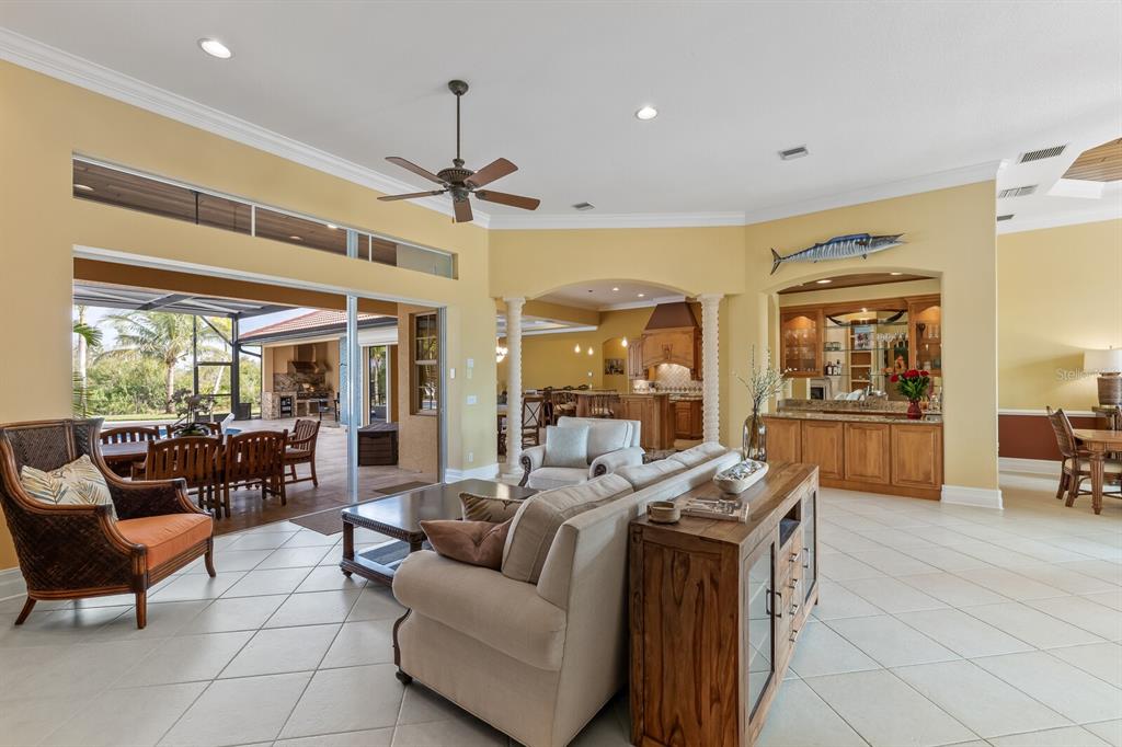 3700 Como Street Port Charlotte, FL 33948 - Photo 13 of 88 a living room with furniture and a large window