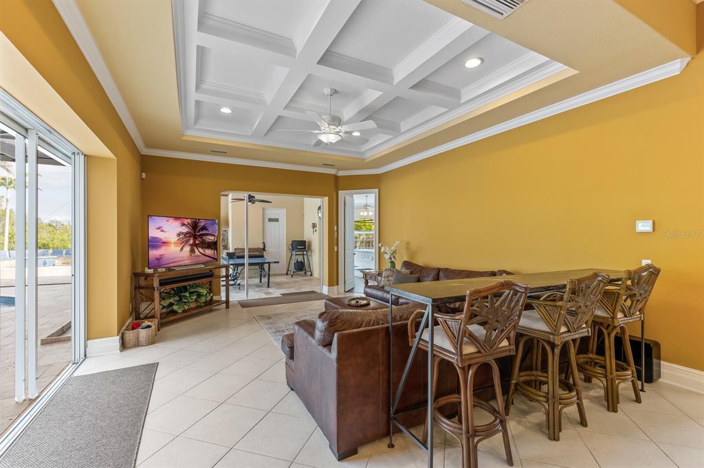 3700 Como Street Port Charlotte, FL 33948 - Photo 25 of 88 a view of a dining room with furniture window and outside view