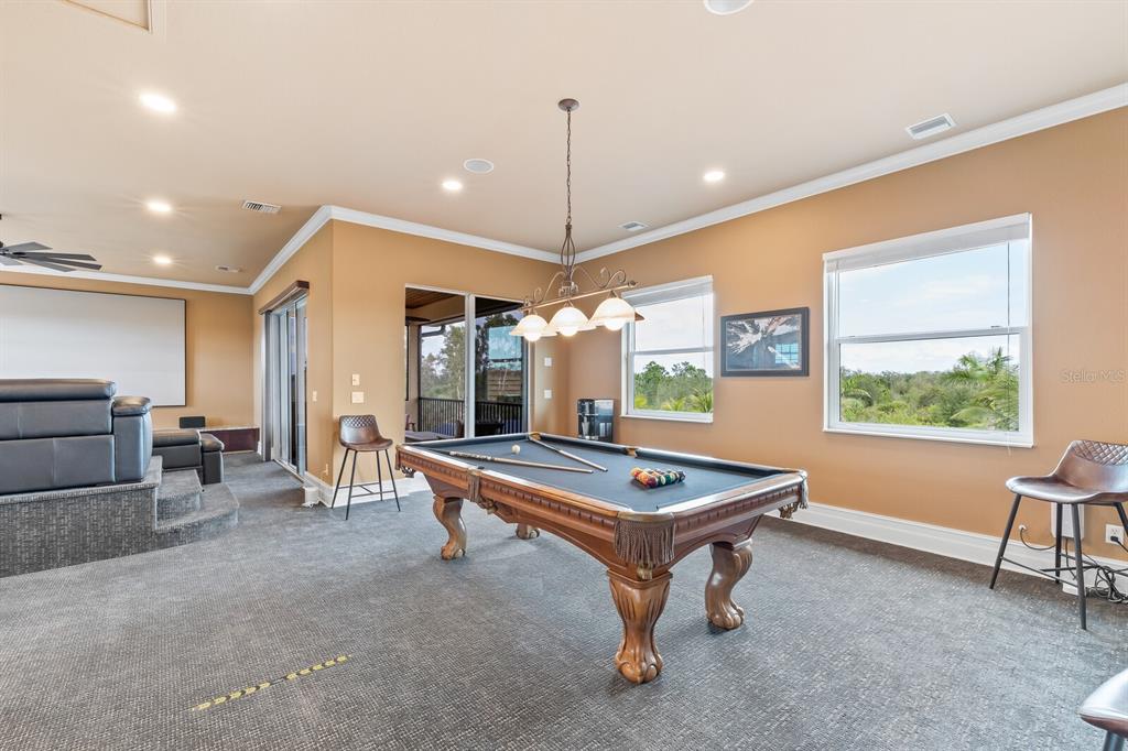 3700 Como Street Port Charlotte, FL 33948 - Photo 61 of 88 a room with furniture pool table and flat screen tv