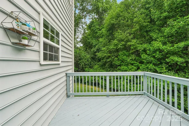 a view of a roof deck