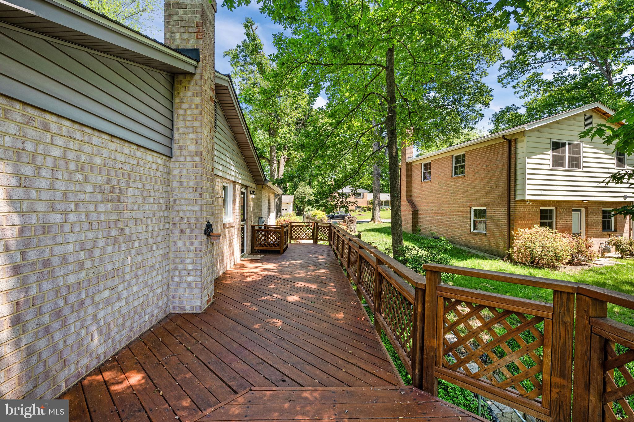 6604 Grey Fox Drive Springfield, VA 22152 - Photo 42 of 46 a view of a house with brick walls