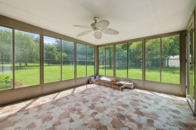 a view of a house with wooden floor