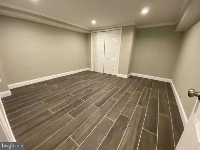 a view of wooden floor