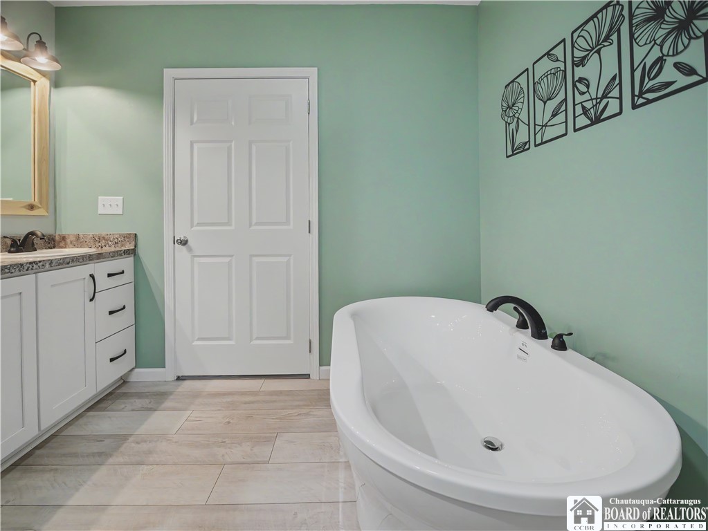 22 High Street Cassadaga, NY 14718 - Photo 18 of 34 Primary Bathroom - 1st Floor