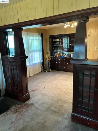 a room with furniture and a window