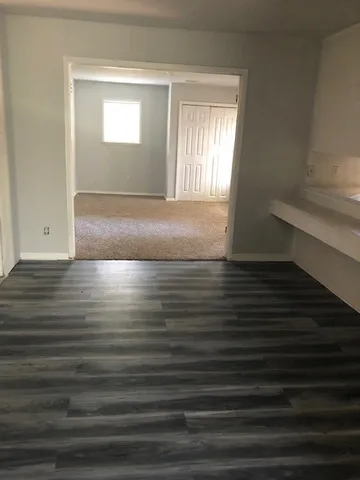 a view of empty room