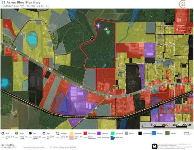 $344,500 | 18701 Blue Star Highway, Quincy, FL 32351