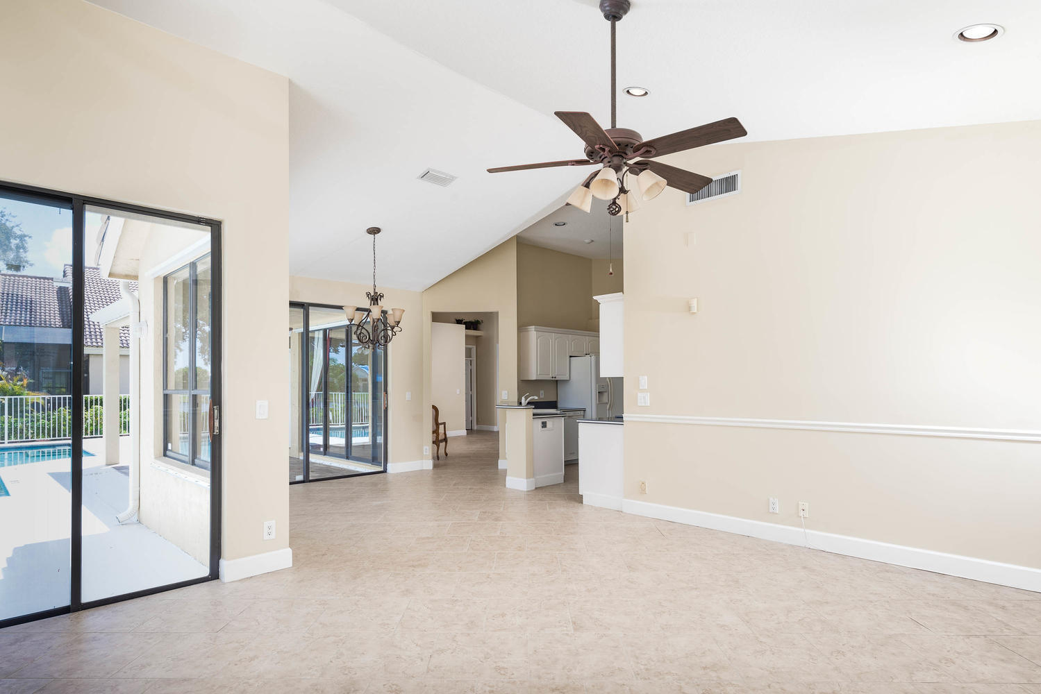 22295 Holcomb Place Boca Raton, FL 33428 - Photo 17 of 38 view towards breakfast and kitchen