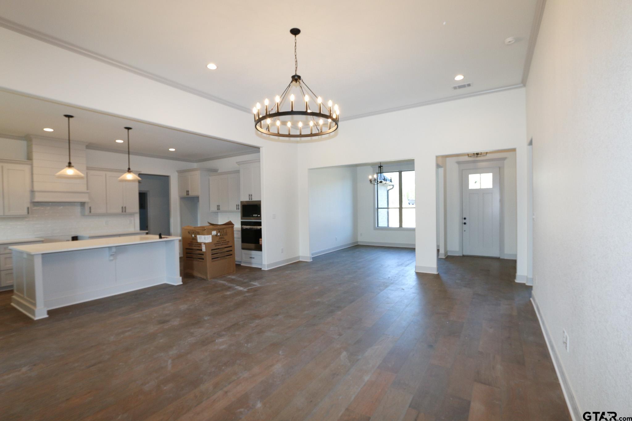 16527 Cooper Way Flint, TX 75762 - Photo 10 of 33 a view of a kitchen with a sink and dishwasher kitchen view