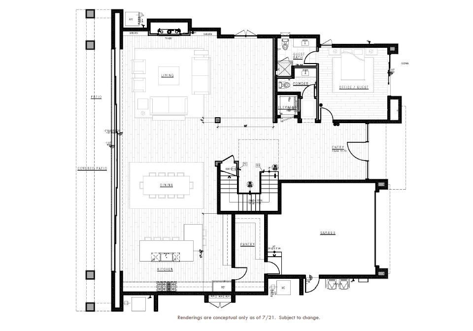 53 Ritz Cove Drive Dana Point, CA 92629 - Photo 6 of 7 1st Floor Plan