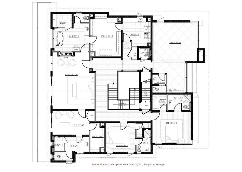 53 Ritz Cove Drive Dana Point, CA 92629 - Photo 7 of 7 2nd Floor Plan