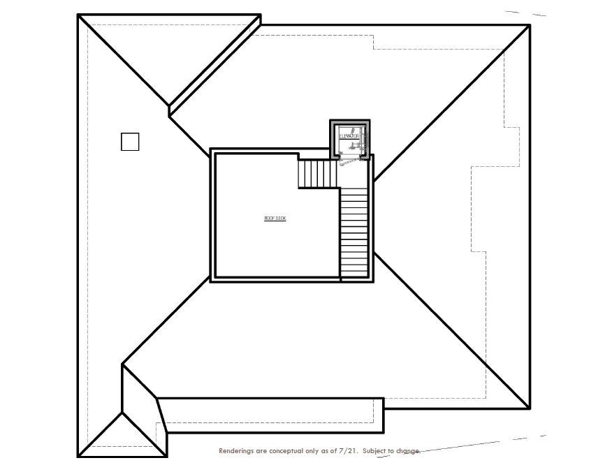 53 Ritz Cove Drive Dana Point, CA 92629 - Photo 3 of 7 Roof Plan