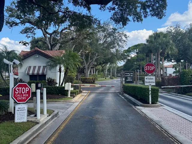 a view of outdoor space with sign board