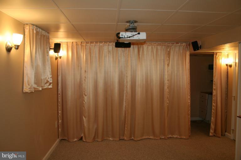 1702 Baldwin Mill Road Forest Hill, MD 21050 - Photo 3 of 9 Lower level theater