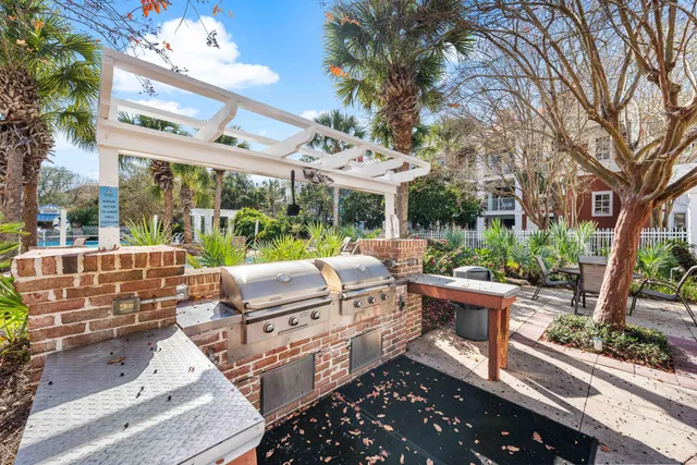 a view of street with shops