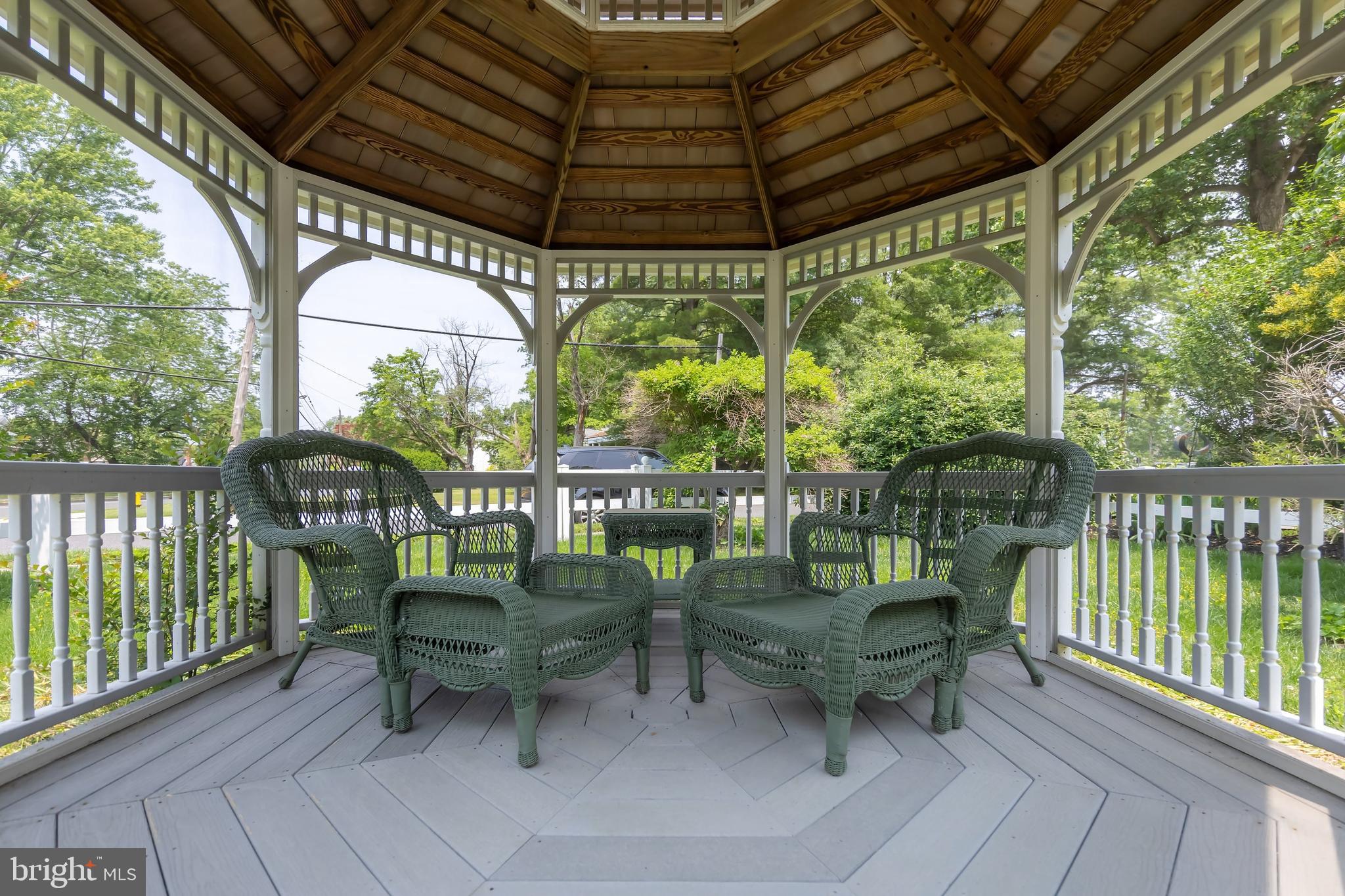 107 Elm Avenue Pitman, NJ 08071 - Photo 8 of 21 a view of a chairs and table in the balcony